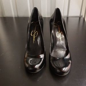 Jessica Simpson Heels Black Size 7.5